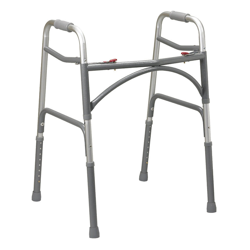 Bar Folding Walker 2Bt 5" Whls.