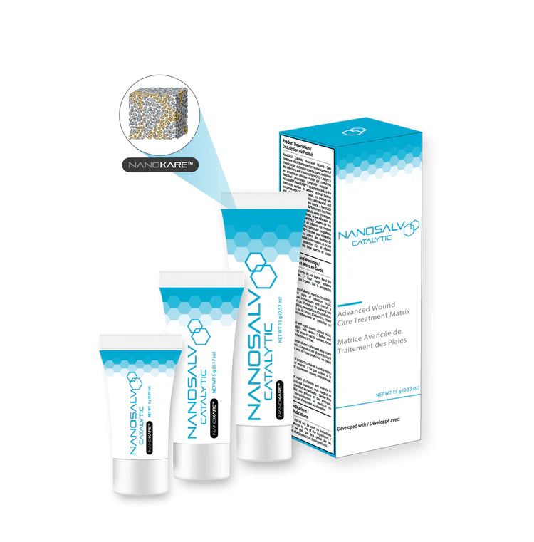 NANOSALV™ 0.25g Catalytic Advanced Wound Care Treatment Matrix