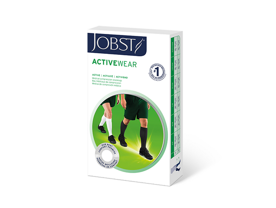 Jobst ActiveWear 15-20mmHg Knee High Stocking Closed Toe
