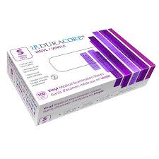 DURACORE SM VINYL EXAM GLOVES