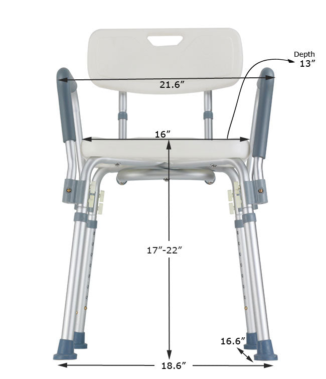 MOBB BathChair Back&Arms