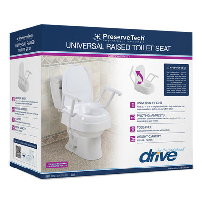 PT Un. Raised Toilet Seat