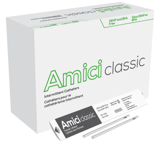 AMICI CLASSIC FEMALE INTERMITTENT CATHETERS F 12FR