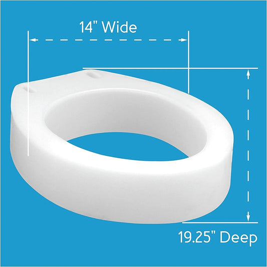 STD. Toilet seat Elevator 3.5"