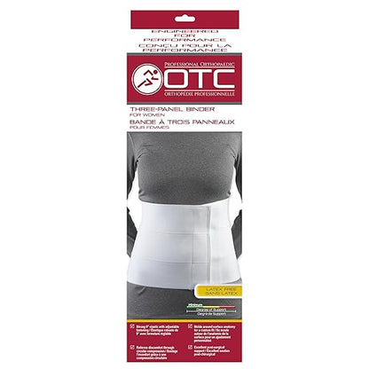 3 panel Elastic Women's Binder 9"