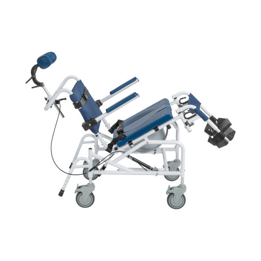 Wheeled Tilting Shower Commode
