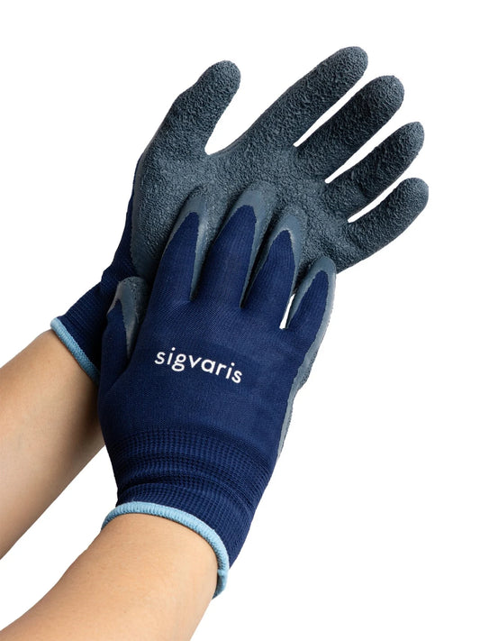 Latex Textile Gloves MED