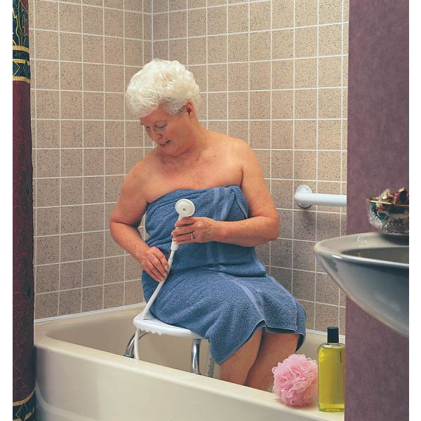 Adj Bath-Shower Seat w/back