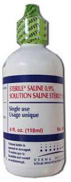 Saline 0.9% Ste 4oz