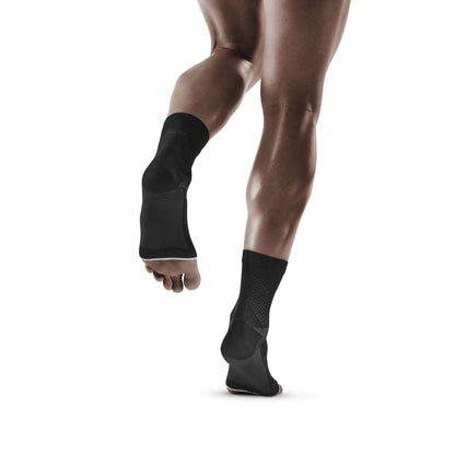 CEP Mid Support Compression Plantar Sleeve, Black/Grey, 2