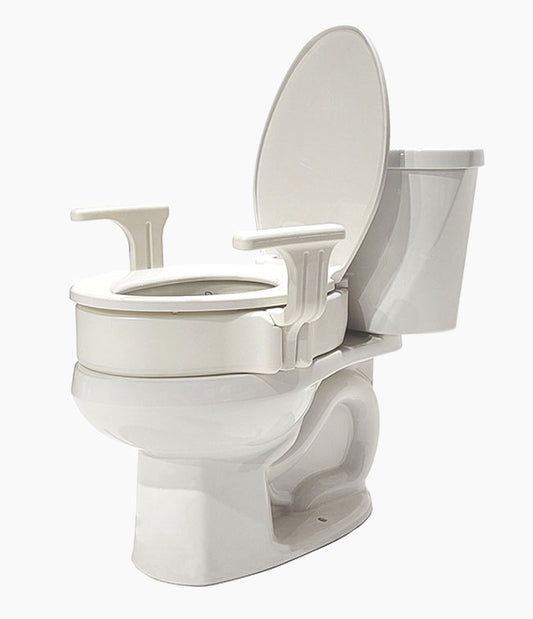 4" Raised Toilet Seat w/Handles (Standard)