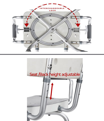 Swivel Shower Chair Version 3