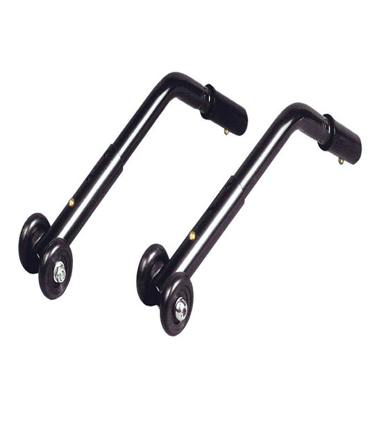 Steel Wheelchair Anti-Tipper Pair