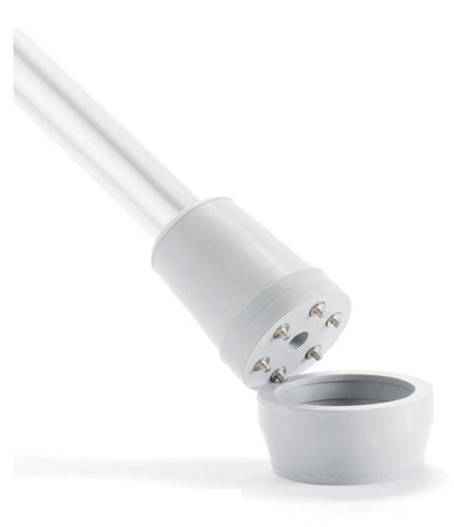 Cane tip with spikes and cap 3/4"