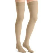 Jobst Opq 15-20mmHg Thigh High Dot Band Stockings Closed Toe