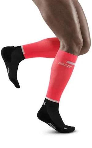 Women's The Run 20-30mmHg Socks Tall Pink/Black